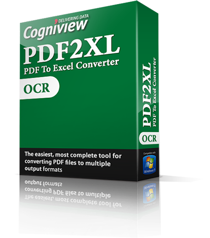 PDF2XL OCR: Convert PDF to Excel