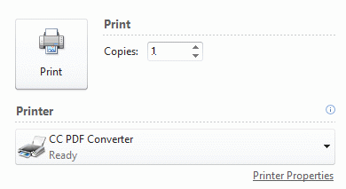 CC PDF converter is a free application that enables you to create PDF documents