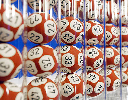 Lottery Balls With Numbers